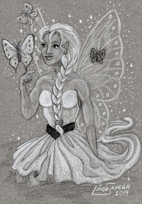 Butterfly Faerie by Linda Sayegh